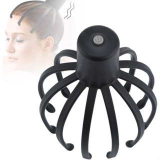 章魚頭部按摩器,2025 新款電動頭皮按摩器,頭部按摩器頭皮壓力放鬆,電動章魚爪頭皮按摩器壓力緩解和刺激頭髮 (1)