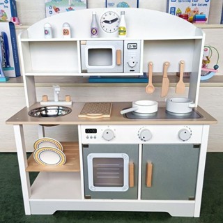 益智玩具 木製模擬廚房 模擬廚房 家家酒 過家家 廚房玩具 迷你廚房 家家酒玩具 木製玩具