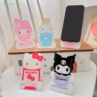 Vhdd 三麗鷗 Hello Kitty Kuromi Cinnamoroll 手機支架 Pachacco 可愛卡通便攜