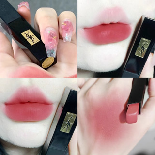 現貨💄專櫃小樣 YSL 聖羅蘭 小黑條 奢華緞面絨霧 絲絨唇膏 口紅1.2g #301 314 316 小樣裝