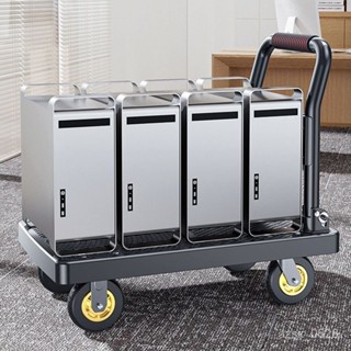 【精品推薦】✨手推車拉貨小推車平闆車搬運車折疊傢用便攜輕便靜音拖車貨運拉車