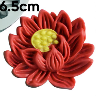 矽膠模具 - 蓮花壓面 - 6 釐米 - 填充果凍 - 製作蠟燭 - 製作巧克力