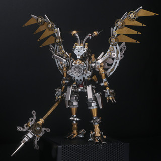 【機械黨】三國機甲武將｜關羽/張飛/呂布金屬拼裝模型｜3D立體DIY｜收藏級可動潮玩｜精密關節｜工程師級手工模型｜三國迷