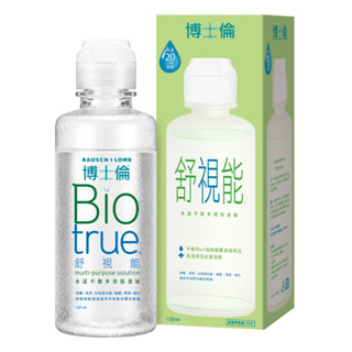 bausch＋lomb博士倫舒視能水漾平衡多效保養液120ml