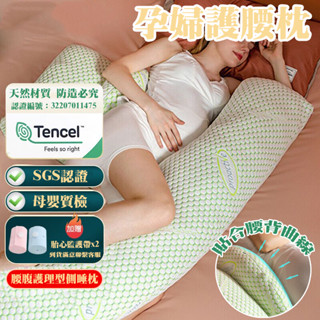 【限時免運🔥】月亮枕 冰絲豆豆靠枕 孕婦枕 護腰枕 側睡枕 多功能U型託腹抱枕 孕婦睡覺神器託腹枕靠腰枕 H孕婦枕