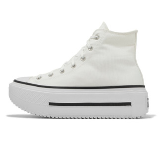 Converse 休閒鞋 Chuck Taylor All Star 男女 白黑 厚底增高 高筒 ACS A12976C