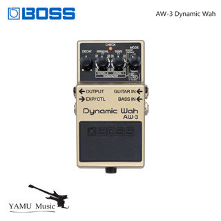 BOSS AW-3 Dynamic Wah 效果踏板專業單塊電吉他電貝司配件 AW 3