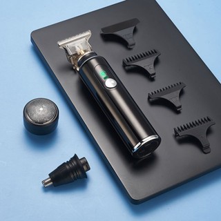 剃鬚刀電動男士充電式刮鬍刀多功能鼻毛器理髮器鬍子剃毛器三合一402H