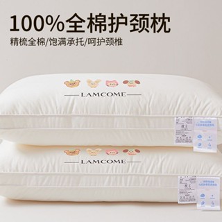 可愛卡通枕頭 A類護頸椎助睡眠枕 家用高軟枕芯 透氣枕 大枕頭 側睡枕 午睡枕 休息枕 抗菌枕 水洗枕 枕頭 枕芯