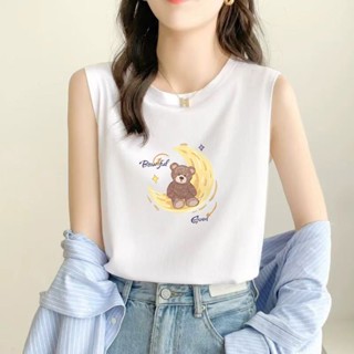 衣時尚 大碼上衣 背心 吊帶 內搭 無袖T卹 中大尺碼 M-4XL 新款顯瘦遮肚子打底內搭無袖背心-3274.