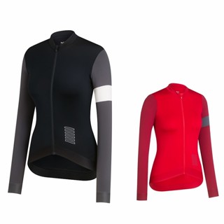 現貨熱銷 單車服 公路車車衣 公路車服 腳踏車服 rapha高彈性牛奶絲長袖自行車騎行服女款薄款公路車背帶騎行短褲