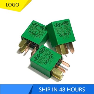 OMRON HYUNDAI 100% 原裝歐姆龍 95224-2D000 汽車風扇微繼電器 DC12V 20A 4 針現