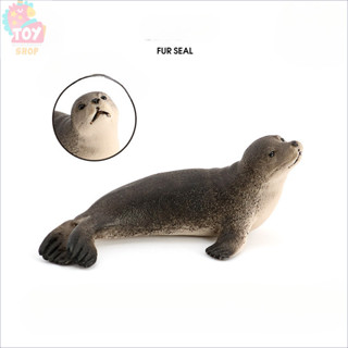 兒童科敎玩具 海洋生物大海狗 模擬海洋動物模型 海底總動員玩具