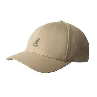 KANGOL WOOL FLEXFIT BASEBALL棒球帽/ 淺褐色/ S-M eslite誠品