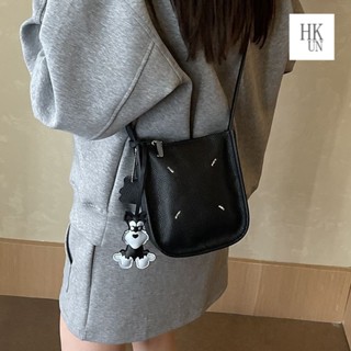 【H Kun】側背小包 韓國 韓版包包 【高品質材料】頭層牛皮今年流行小包包女2025新款百搭斜挎時尚熱門通懃水桶包