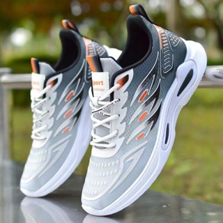 👟免運特賣👟男士運動鞋時尚潮流飛織透氣拼色鞋子shoes戶外旅行簡約跑步鞋子男生鞋子 休閒鞋 運動鞋 跑步鞋 登山鞋