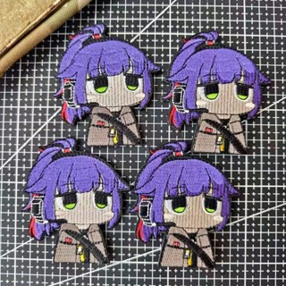 Yw.sto.customized-ark of Tomorrow Q 版傑西卡刺繡士氣印章 3D 魔術貼補丁/徽章/臂