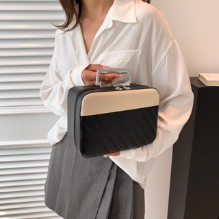 14英寸手提行李箱女小型密碼箱新款2024便攜皮箱迷你收納箱化妝箱子