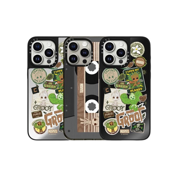 手機殼iphone 16 pro  手機殼 CASETi聯名漫威我們是格魯特Groot小樹人蘋果16Pro適用iPhon