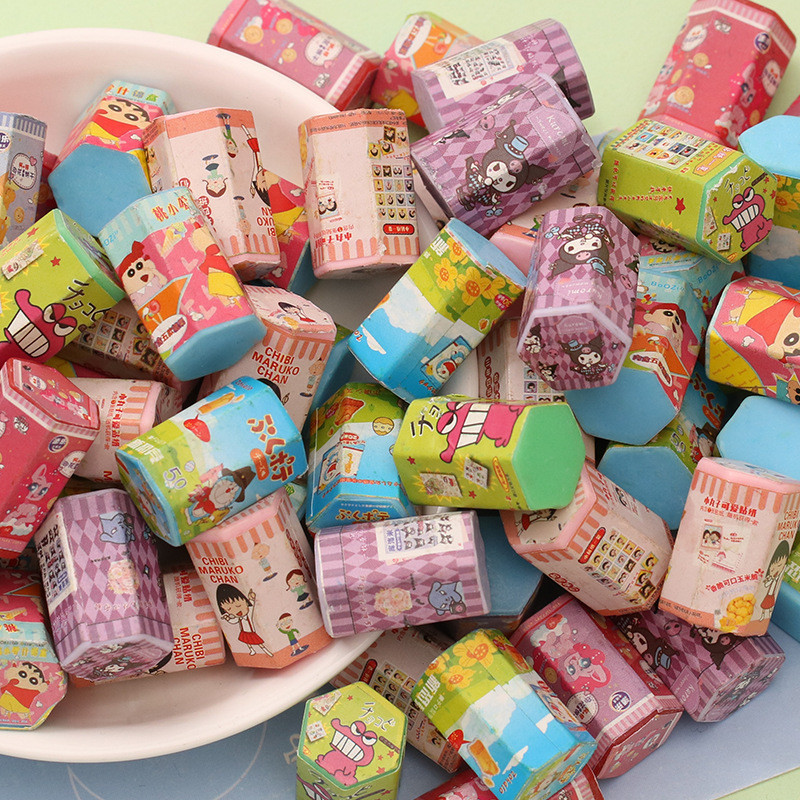 現貨熱賣🏆 仿真卡通多邊形餅乾盒 DIY 兒童玩具 娃娃機 微縮擺件 便利店 套裝 配件