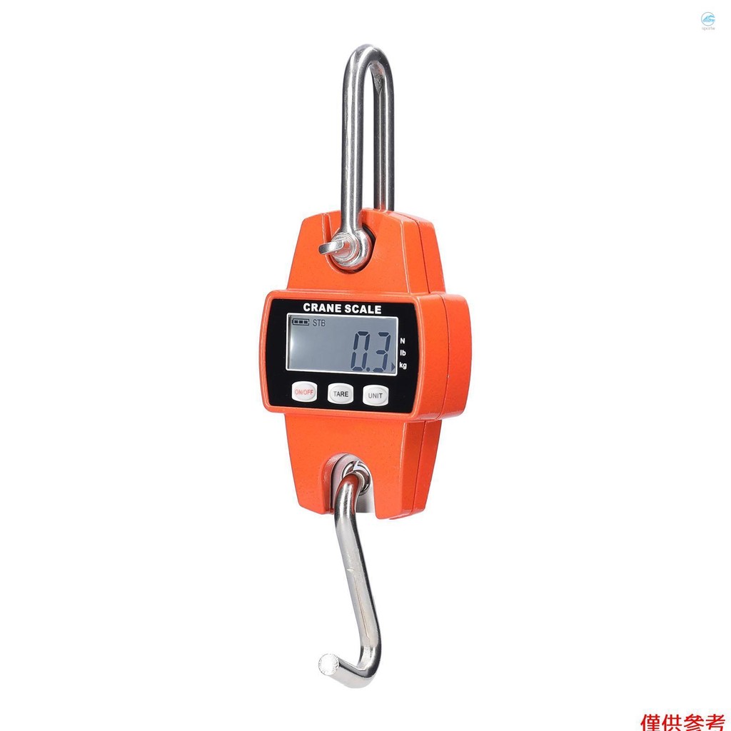 Crtw Mini LCD 數字 2-300kg 便攜式工業電子重型吊鉤起重機懸掛秤