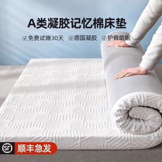 ✨臺灣出貨✨ A類凝膠記憶棉床墊單雙人傢用軟墊臥室榻榻米學生宿床褥海綿墊子