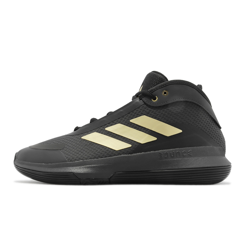 adidas 籃球鞋 Bounce Legends 男鞋 黑 金 愛迪達 中筒 [ACS] IE9278