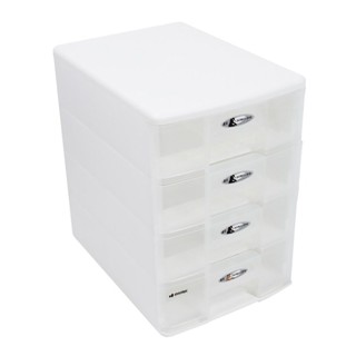 A4四層玲瓏盒PC-1104 牙色