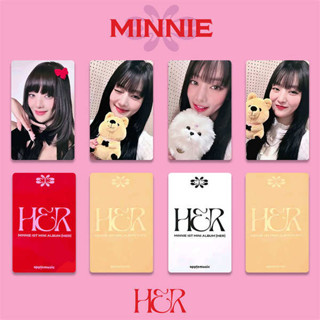 g idle小卡 g i dle 小卡 gidle女娃MINNIE米妮3寸卡片專輯隨機卡固定配特典自印小卡明信片