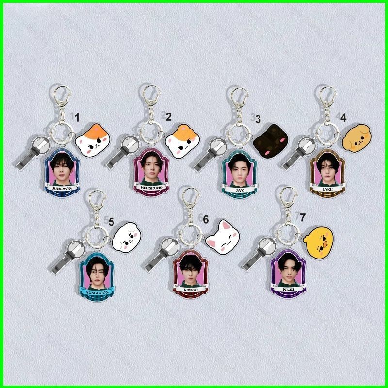 HT3 ENHYPEN JUNGWON 亞克力鑰匙扣背包挂件 HEESEUNG SUNGHOON Accessories