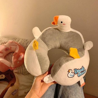 U型護頸枕 U型脖枕 記憶枕 記憶棉枕頭 旅行枕 可愛卡通u型枕護頸椎記憶棉專用脖枕脖子靠枕辦公室午睡枕頭u形枕