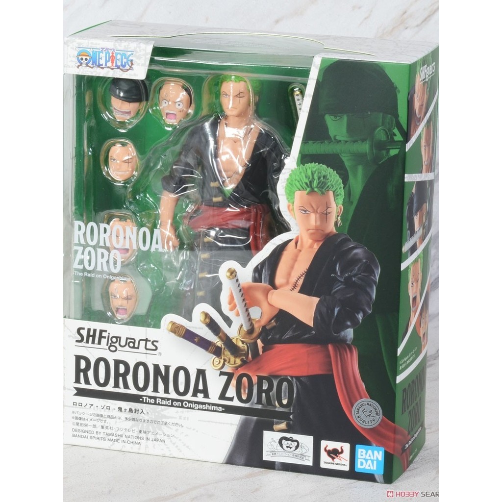 好物推薦！！！萬代 SHF 海賊王 航海王 討打鬼島 羅羅諾亞 索隆 ZORO