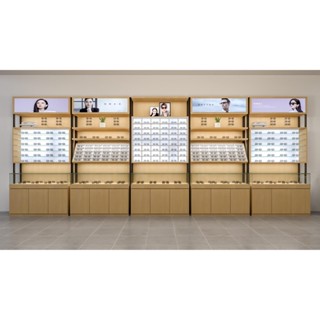 限時優惠✨眼鏡展示 櫃眼鏡店櫃檯 眼鏡展櫃 鐵架玻璃中島陳列架 可定製眼鏡櫃 墨鏡放置展櫃 太陽眼鏡店櫃檯 太陽鏡展示架