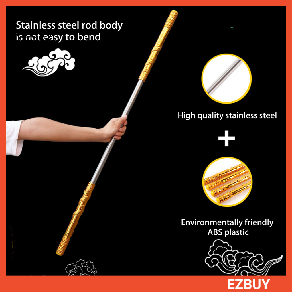 [EY] Wukong Cudgels Sticks 可擴展藝術道具 60 厘米 Golden Wukong Ruyi 