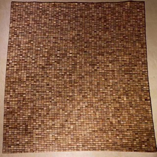 【涼墊 金絲楠木 涼席】仙作正宗金絲楠木小葉楨楠涼席實木床墊清涼水波麻將席臥室擺件夏aa216233aa216233