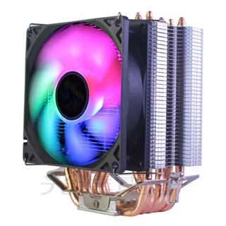 【光達散熱】工廠直供6熱管CPU散熱器超靜音775AMD1200 1700臺式機電腦CPU風扇