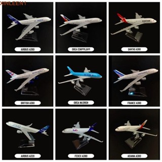 XINLEEN1金屬飛機模型,壓鑄UPSB747空中客車A380模型,副本航空1:400飛機秤玩具