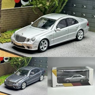 MK Model 1/64 梅賽德斯賓士E63 W211 汽車模型 模擬小比例合金車模 兒童 男孩 收藏擺件 禮物