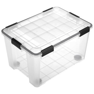Fine防潮整理箱55L(附輪)-10入 KT-55