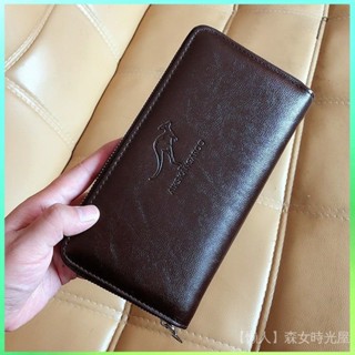 🔥臺灣出貨🔥【2060人好評】三閤一手包2024新款大容量手拿包真皮感手抓包手機包錢包男卡包B40-4-B