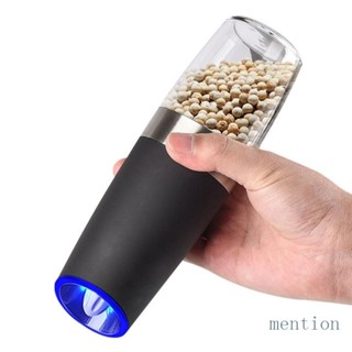MENTION G-Sensors Mill Set 自動鹽和胡椒研磨機套裝,帶 G 傳感器和可變粗度,適用於廚房