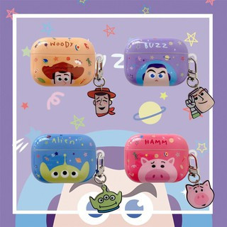 胡迪 巴斯光年 三眼怪 適用Airpods Pro2保護套 1/2/3/4代保護殼 送吊飾 磨砂軟殼 蘋果無線藍牙耳機套