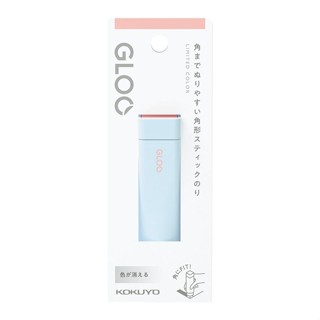 KOKUYO Gloo方形口紅膠/ Bi-Color/ 限定款/ 藍X粉 eslite誠品