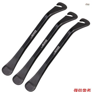 3 件裝碳鋼輪胎槓桿自行車輪胎修理更換工具套裝