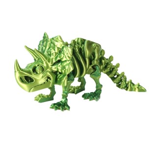 兒童禮品玩具時尚3D列印霸王龍逼真恐龍模型關節全可動禮物動物裝飾微縮模型