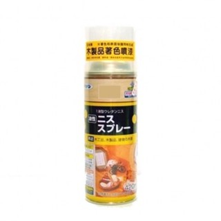 日本Asahipen 木器著色噴漆 暗橡木 420ml