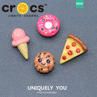 crocs 鞋釦 洞洞鞋鞋釦 套裝 charm 鞋釦 洞洞鞋配飾 可愛鑽石甜甜圈 披薩 餅乾 卡通鞋附件