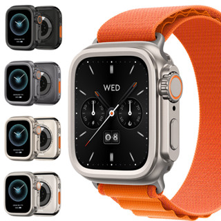 豪華合金保護殼外殼相容 Apple Watch Ultra 49mm 45mm 44mm Iwatch Series9