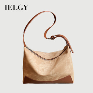 IELGY 鬆弛感大容量包 通勤百搭斜挎夏季單肩托特包