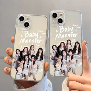 ✨新款熱賣✨【女團同款】ins風babymoster女團 手機殼適用iPhone16pro max 15 14 13 1